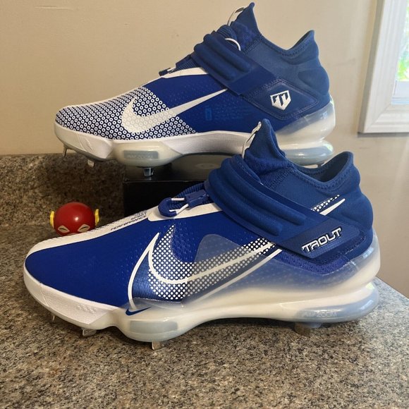 Nike Force‎ Zoom Trout 7 Baseball Cleats CI3134-402 Royal Blue / White Size 13.5 - Picture 1 of 8